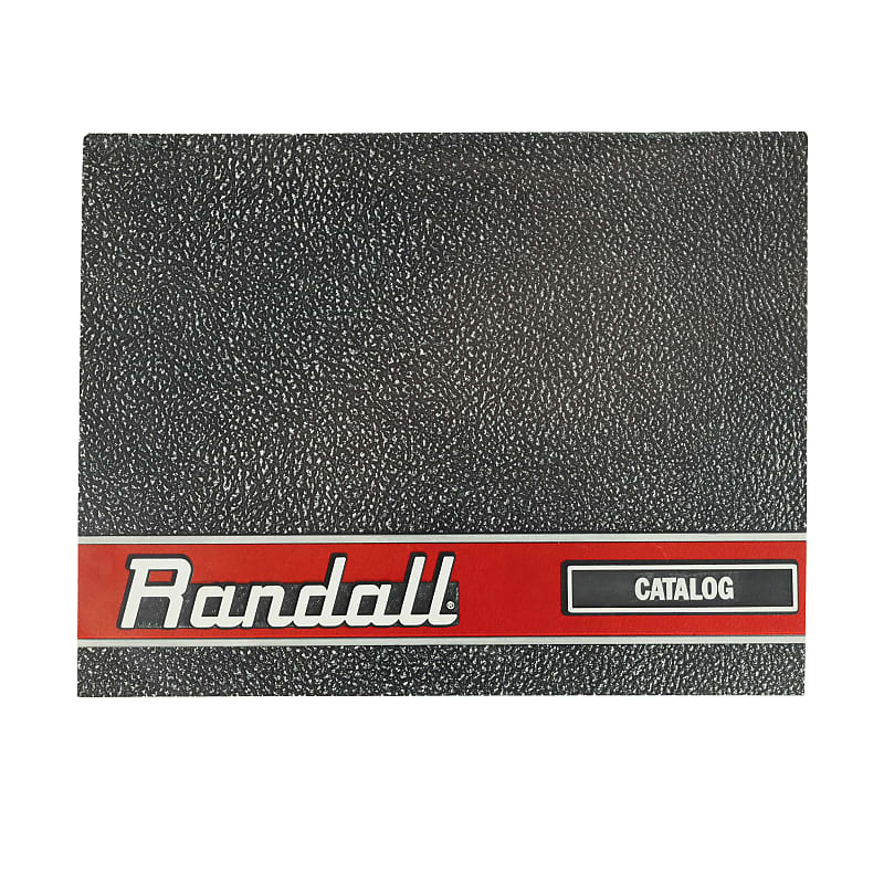Randall 28Page Amplifier Catalog 1978 Reverb