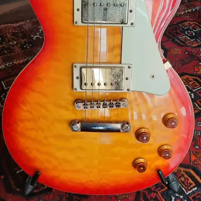 Epiphone Les Paul Ultra 2008 Quilted Cherry Burst image 2