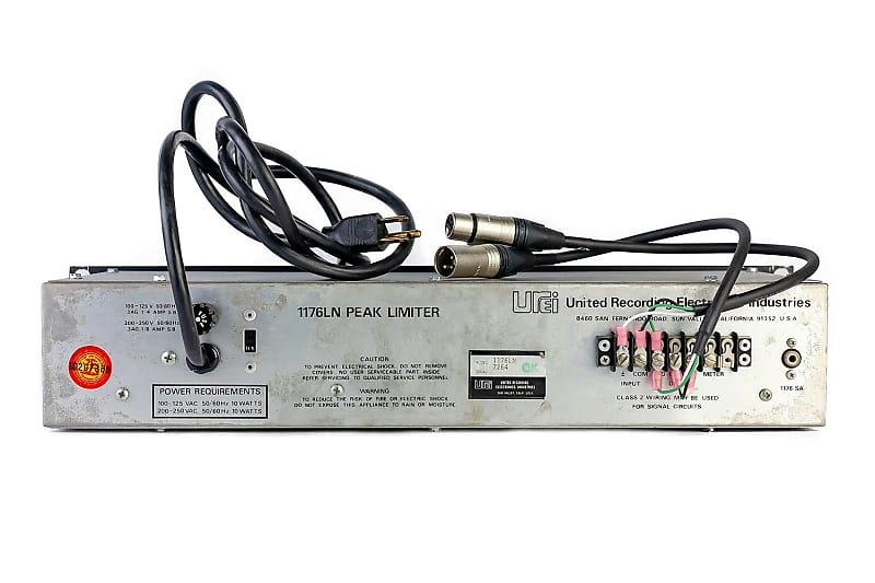 Urei Universal Audio 1176LN Rev. G Limiting Amplifier image 2
