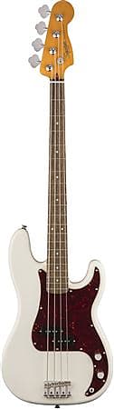 Squier Classic Vibe 60s Precision Bass Laurel Neck Olympic White image 1