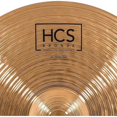 Meinl HCS Bronze HCSB20HR 20" Heavy Ride Cymbal (w/ Video Demo) image 6