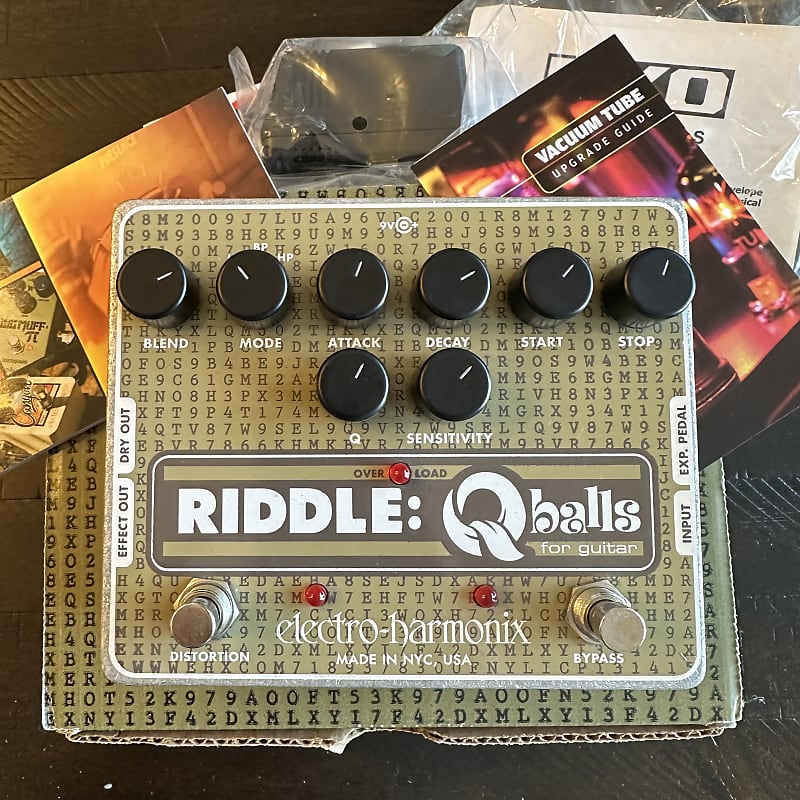 Electro-Harmonix Riddle: Q Balls Envelope Filter For Guitar image 1