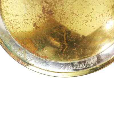 1960s Getzen Super Deluxe Tenor Trombone Brass Chrome Jazz Band Studio Stage Model Instrument Horn Made in USA Original Hard Shell Case (T178) image 19