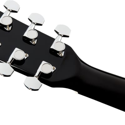 Fender CC-60SCE Concert Electro Acoustic Guitar - Black image 6