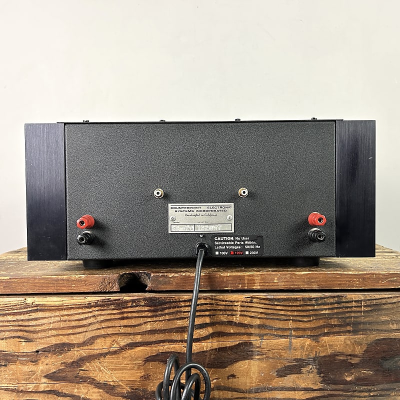 Counterpoint SA-20 Stereo Amplifier Needs repair only one | Reverb