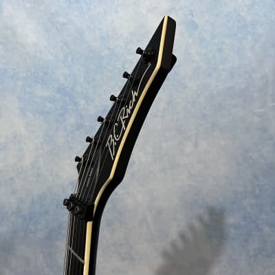 B.C Rich ASM Pro Satin Black Neck Thru Made in Korea EMGs