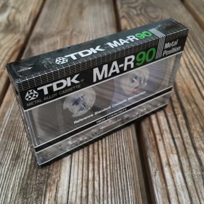 TDK MA-R90 (Sealed!) Metal Alloy Cassette - Collectors item NOS