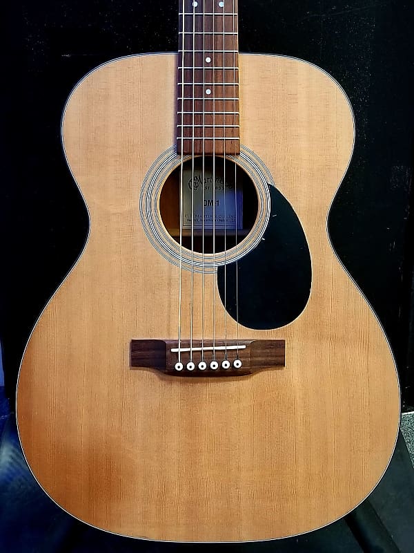 Martin OM-1 Natural 2009 w/Case & FREE Pro Setup | Reverb