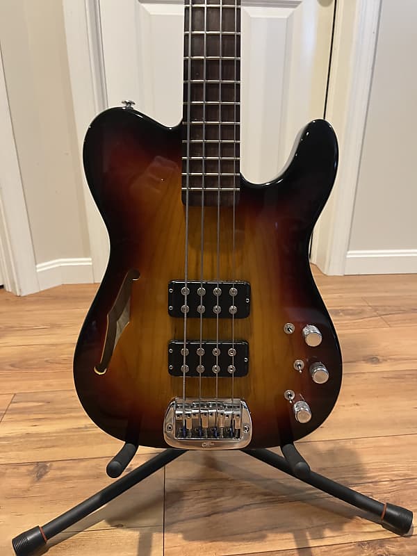 G&L ASAT SemiHollowbody Bass Guitar Reverb