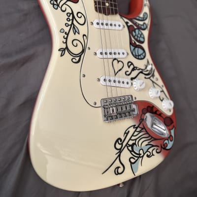 格安販売中 JIMI HENDRIX MONTEREY風 STRATOCASTER エレキギター - www