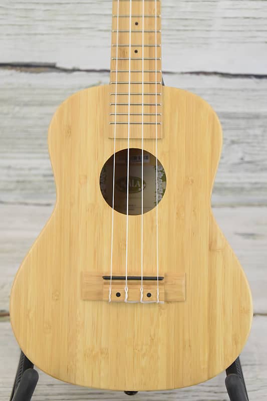 Kala Bamboo Concert Ukulele Solid Satin Reverb