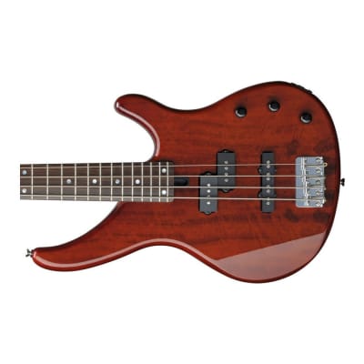 Yamaha TRBX174EW 4-String Electric Bass (Root Beer) image 5