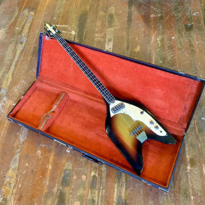 EKO Rokes bass guitar c 1965 Sunburst original vintage Vox Italy | Reverb