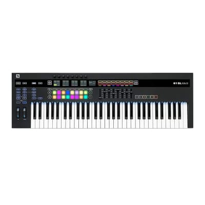 Novation 61SL MkIII 61-Key MIDI and CV Equipped Keyboard Controller with 8-Track Sequencer