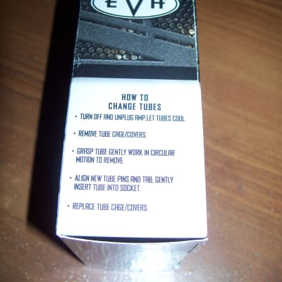 EVH 5150 (Eddie Van Halen) Premium Select ECC83 / 12AX7 Vacuum Tubes NOS NIB image 4