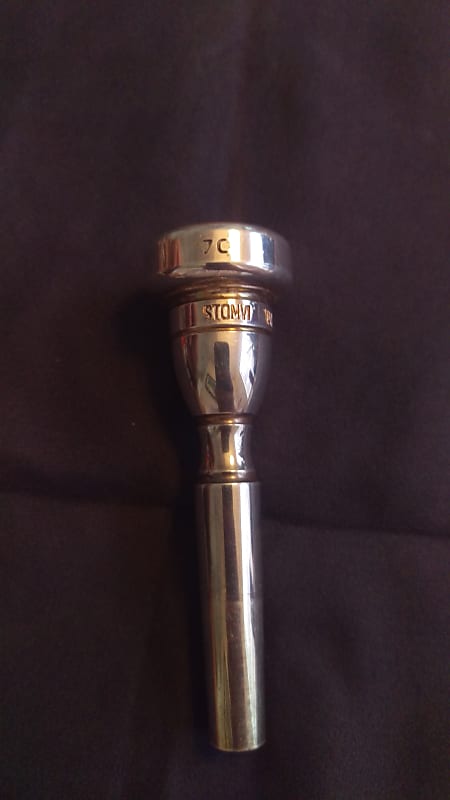 流行 Stomvi Trumpet mouthpiece 7C ゴールドリム 管楽器・吹奏楽器