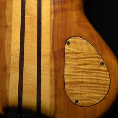 Bebensee Custom 4 string lefty left handed bass with Barts image 12