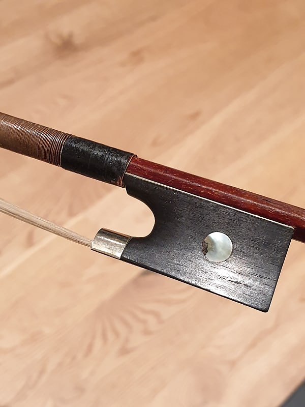 Old French Mirecourt violin bow  1900 image 1