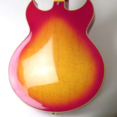 Gibson Barney Kessel Custom 1968 Sunburst ~ Hang Tags! ~ Flamed Maple ~ Original Case image 13