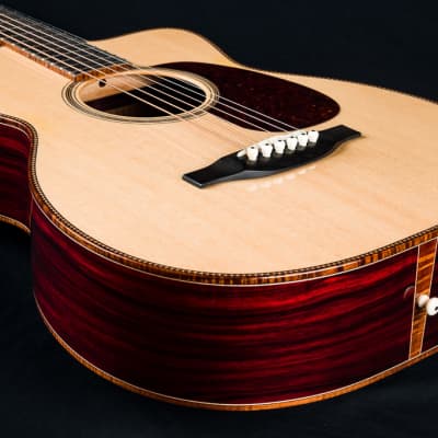 Bourgeois 00-12C “The Coupe” DB Signature Deluxe Maritima Rosewood and Port Orford Cedar NEW image 14