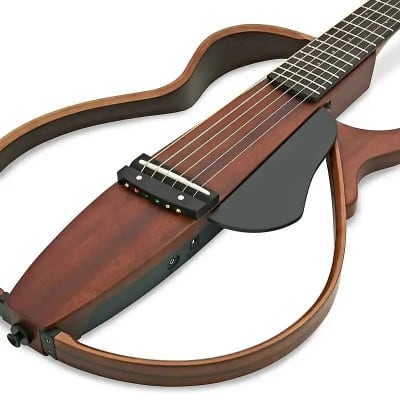 Yamaha SLG200S Silent Guitar - Natural w/ Gig Bag image 1
