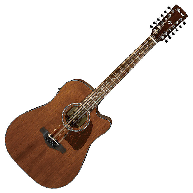 Ibanez AW5412CE-OPN Artwood 12-String with Electronics Natural 2018 image 1