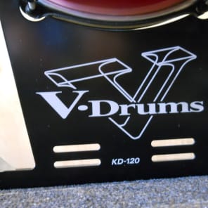 Roland KD-120 V-Kick Drum Trigger Pad 12" (Red Finish) image 7