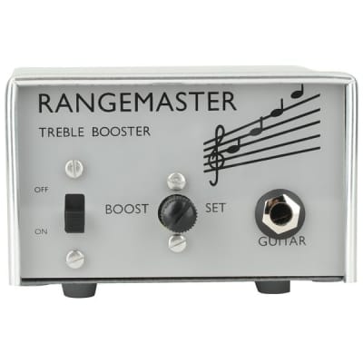 British Pedal Company NOS Rangemaster Treble Booster THE BEANO TONE! Silver Hammer for sale