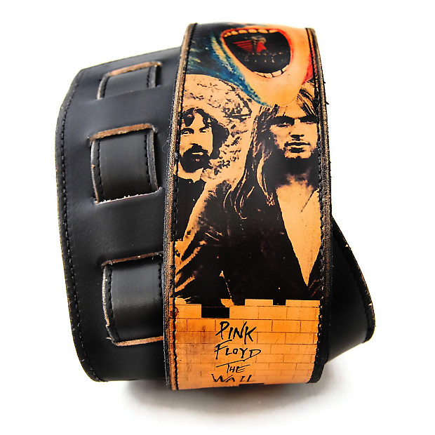 Handmade Guitar Strap Pink Floyd Reverb