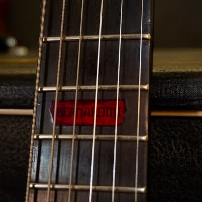 O3 Custom Guitars  ( SÔBER) Bernardini  Custom “ PRS Réplica “ Red Mirror Birds  Black image 9