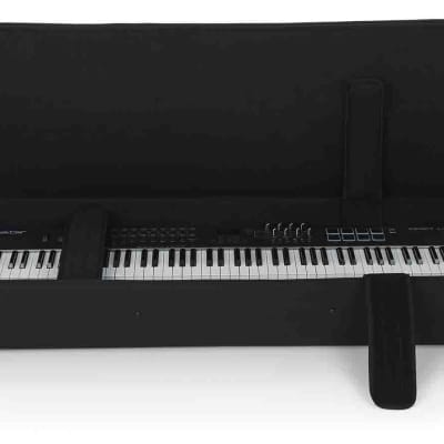 Gator Cases GK-88 Rigid EPS Foam Lightweight Case for 88 Note Keyboards with Wheels image 11