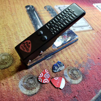 Pick Punch Guitar Pick Maker, Punch Out Picks From Credit Cards, I.D.'s, Etc.! image 1