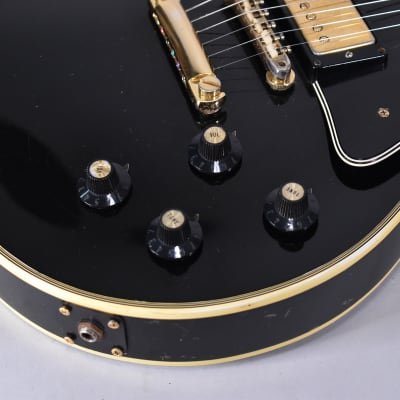1969 / 70 Gibson Les Paul Custom Black Beauty Vintage Electric Guitar w/OHSC image 7