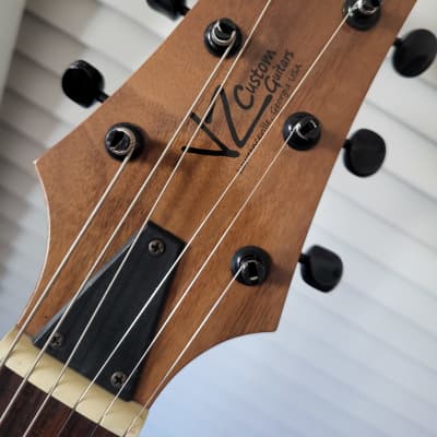 VZ Custom Walnut Electric Guitar image 6