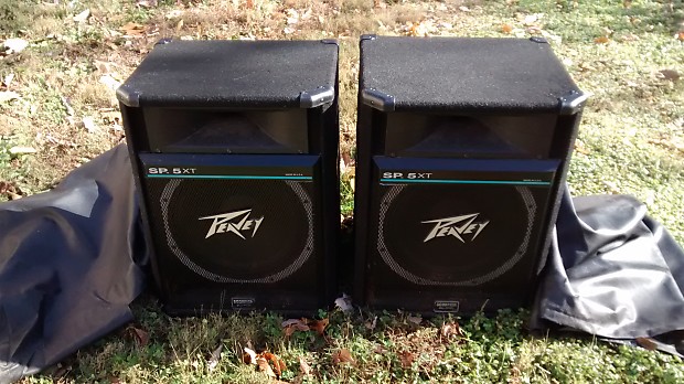Pair Peavey SP 5XT PA Speakers 15