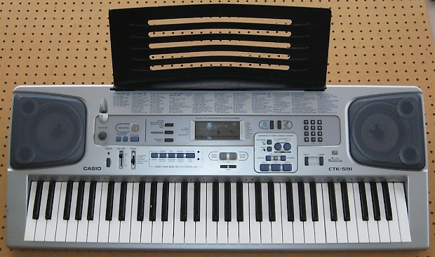 Casio CTK-591 with accessories 2006 | Reverb