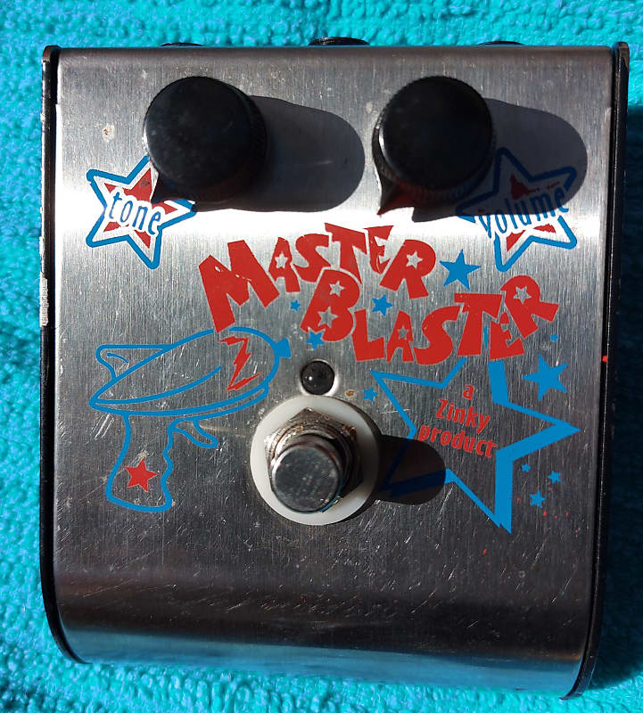 Zinky MASTER BLASTER Boost Pedal Keith Richards. Reverb