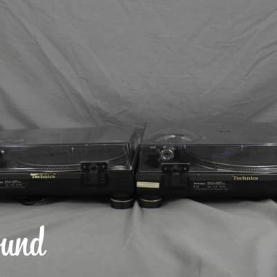 Technics SL-1200MK3 Black Pair Direct Drive DJ Turntables in Good condition image 19