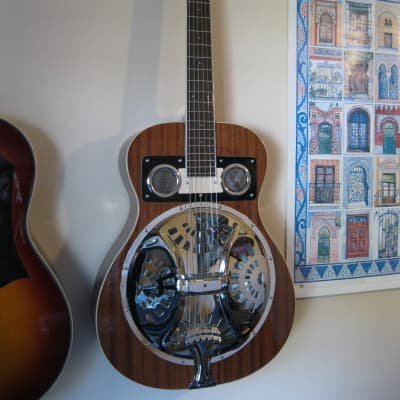 Regal RD-30M  Studio Series Resophonic Custom Mahogany Spider-Cone Acoustic Blues Resonator Guitar. image 2