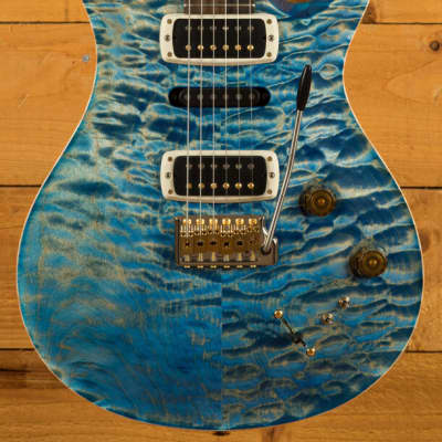 PRS Wood Library Modern Eagle V | Faded Blue Jean - Roasted Maple Neck for sale