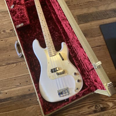 Fender American Original '50s Precision Bass with Maple Fretboard 2018 - 2019 - White Blonde image 23