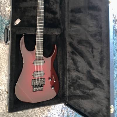 Strictly 7 Guitars custom shop   Super Strat Floyd    rose  red electric    guitar made in  the usa ohsc image 15
