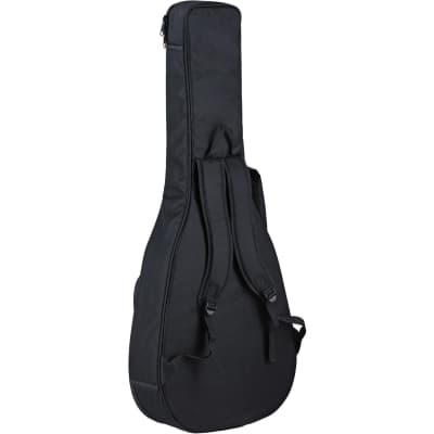 Ortega R221BK-7/8 classical guitar, black, with gig bag image 4