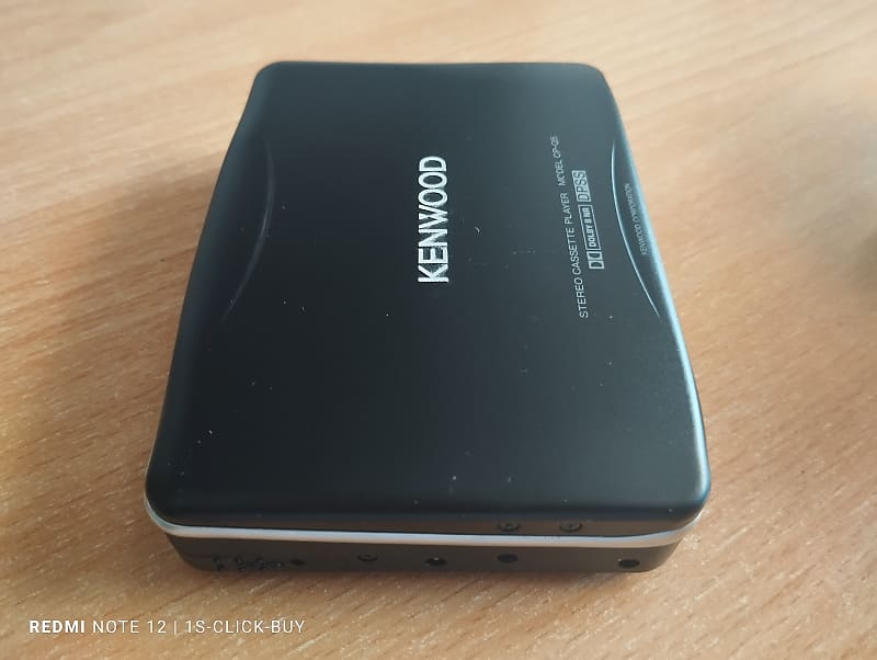 Kenwood Walkman cassette Player CQ Q5 Black good working video