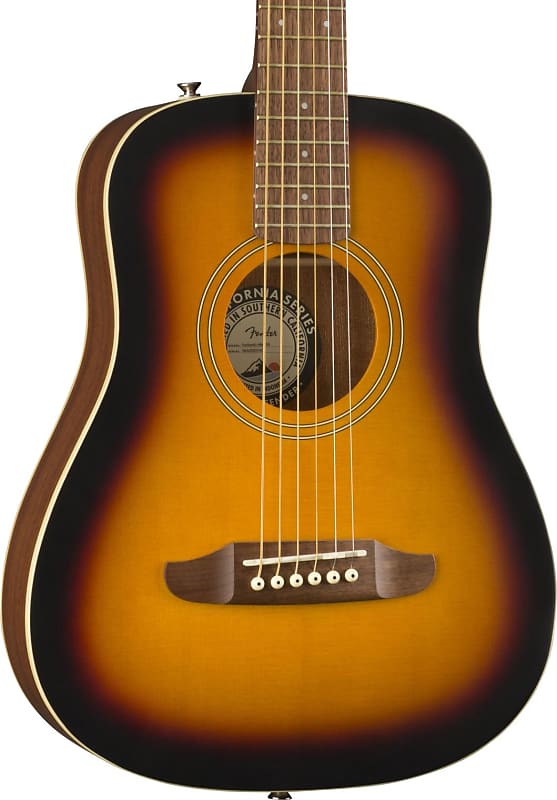 Fender Redondo Mini Acoustic Guitar - Sunburst image 1