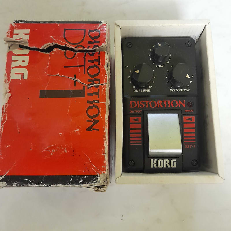 ① KORG DST-1 エフェクター ディストーション ビンテージ ① KORG DST-1 エフェクター ディストーション ビンテージ ①