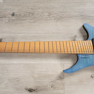 Strandberg Boden Standard NX 8 8-String Headless Multi-Scale Guitar, Blue image 6
