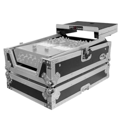ProX XS-RANE72LT 11" DJ Mixer Road Flight Case with Laptop Shelf for Rane 72 image 4