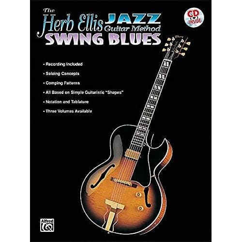 The Herb Ellis Jazz Guitar Method Swing Blues, Book & Cd Reverb