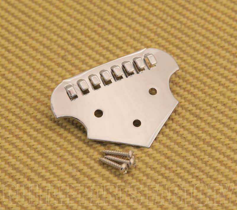 MANDO-E101C 8-String Mandolin Bowl Back Tailpiece Chrome image 1